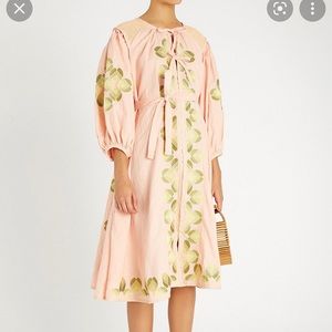 Innika Choo Emboridered linen dress. Only worn once!
